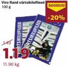 Viru Rand vürtsikilufileed
100 g