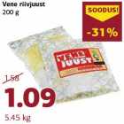 Vene riivjuust
200 g