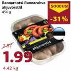 Rannarootsi Rannarahva ahjuvorstid 450 g