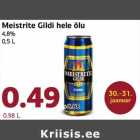 Alkohol - Meistrite Gildi hele õlu