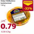 Allahindlus - Oskar Delikatesskeeletarrend
130 g