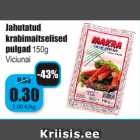 Allahindlus - Jahutatud
krabimaitselised
pulgad