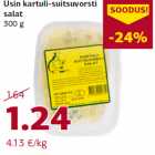 Usin kartuli-suitsuvorsti
salat
300 g