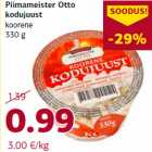Allahindlus - Piimameister Otto
kodujuust