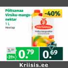 Põltsamaa
Virsiku-mangonektar

1 L