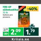 FIRE-UP
süütekuubikud
72 tk 