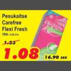 Allahindlus - Pesukaitse Carefree Flexi Fresh