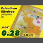 Fotoalbum lilledega