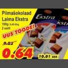 Allahindlus - Piimašokolaad Laima Ekstra