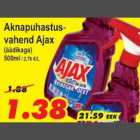 Allahindlus - Aknapuhastusvahend Ajax