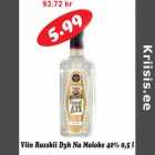 Viin Russkii Dyh Na Moloke 40% 0,5l