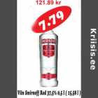 Водка Smirnoff Red 37,5%, 0,5 л