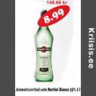 Aromatiseeritud vein Martini Bianco 15% 1 l