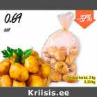 Allahindlus - Pestud kartul, 2 kg
0.35/kg