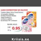 Allahindlus - UUED DOMESTOSE WC-BLOKID