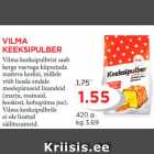 Allahindlus - VILMA
KEEKSIPULBER 420 g