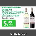 Austraalia vein Jacobs
Creek 0,75 L
