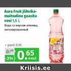 Allahindlus - Aura Fruit jõhvikamaitseline
gaasita
vesi 1,5 L