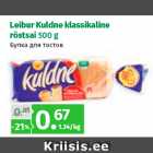 Leibur Kuldne klassikaline
röstsai 500 g