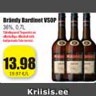 Allahindlus - Brändy Bardinet VSOP