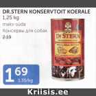 DR.STERN KONSERVTOIT KOERALE 1,25 kg