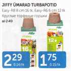 JIFFY ÜMARAD TURBAPOTID