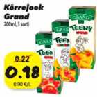Allahindlus - Kõrrejook Grand 200ml, 3 sorti