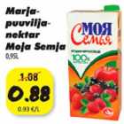 Marja puviljanektar Moja Semja 0,95l