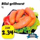 Riisi-grillvorst kg