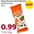 Allahindlus - Kalev Oravake piimašokolaad