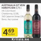 AUSTRAALIA GT VEIN HARDYS BIN 0,75 L