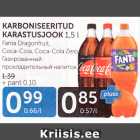 Allahindlus - KARBONISEERITUD KARASTUSJOOK 1,5 L
