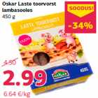 Oskar Laste toorvorst
lambasooles
450 g
