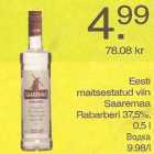 Allahindlus - Eesti maitsestatud viin Saaremaa Rabarberi