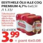 Eesti hele õlu A.Le Coq Premium