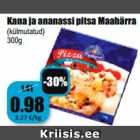 Магазин:Grossi,Скидка:Пицца с курицей и ананасом Maahärra