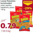 Allahindlus - Lorenz Pomsticks
kartulisnäkid