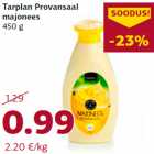 Allahindlus - Tarplan Provansaal
majonees
450 g