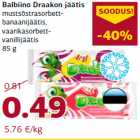 Allahindlus - Balbiino Draakon jäätis