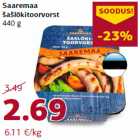 Saaremaa
šašlõkitoorvorst
440 g