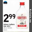 Allahindlus - Džin Crafters Gin 38%* 20 cl