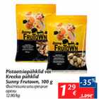 Pistaatsiapähklid või Kreeka pähklid Sunny Frutown, 100 g