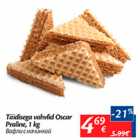 Täidisega vahvlid Oscar Praline, 1 kg