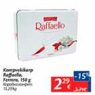 Kompvekikarp Raffaello, Ferrero, 150 g