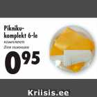 Piknikukomplekt
6-le