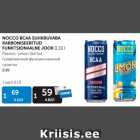 NOCCO BCAA SUHKRUVABA KARBONISEERITUD FUNKSIONAALNE JOOK 0,33 L