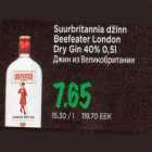 Suurbritannia džinn Beefeater London Dry Gin