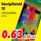 Värvipliiatsid Til