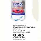 Maitsestatud vesi Rasa Premium