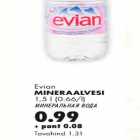 Allahindlus - Mineraalvesi Evian